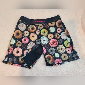 Livesore Men's Donut Workout Gym Shorts Size 36